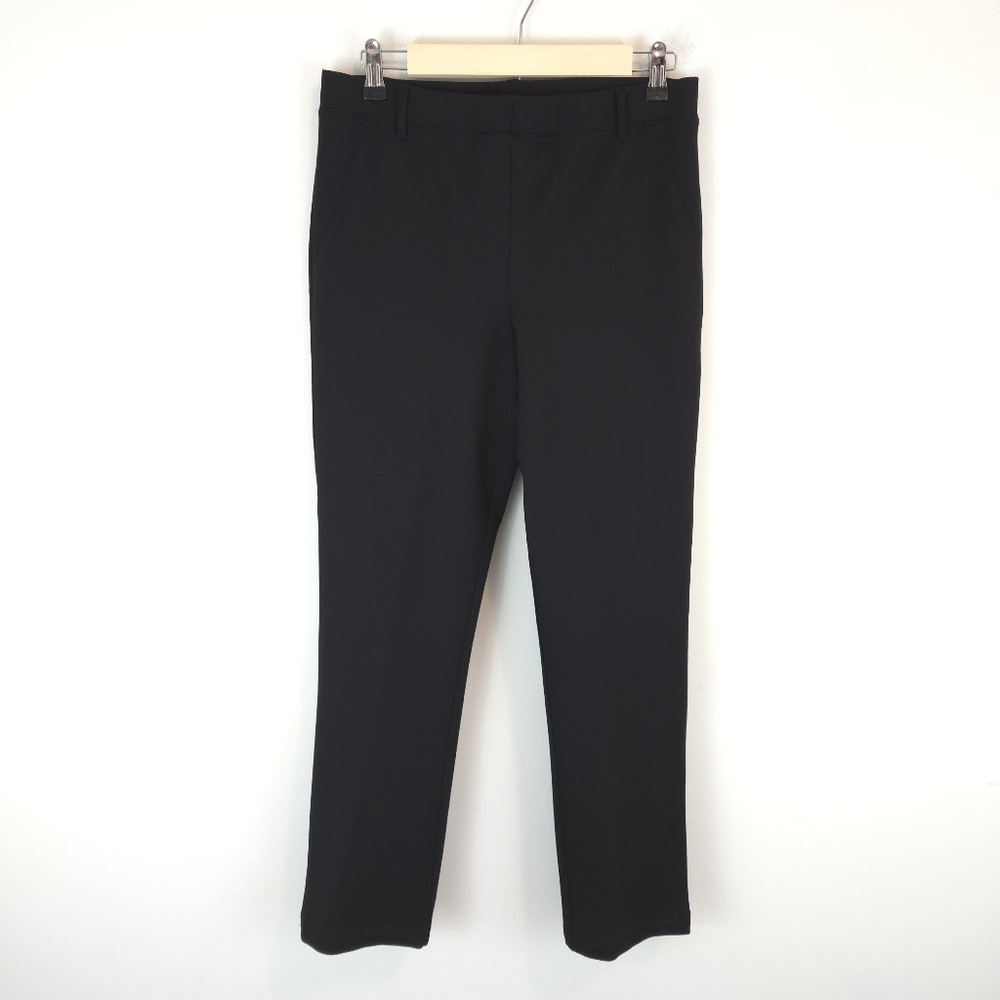 Quince Ultra-Stretch Ponte Straight Leg Pants